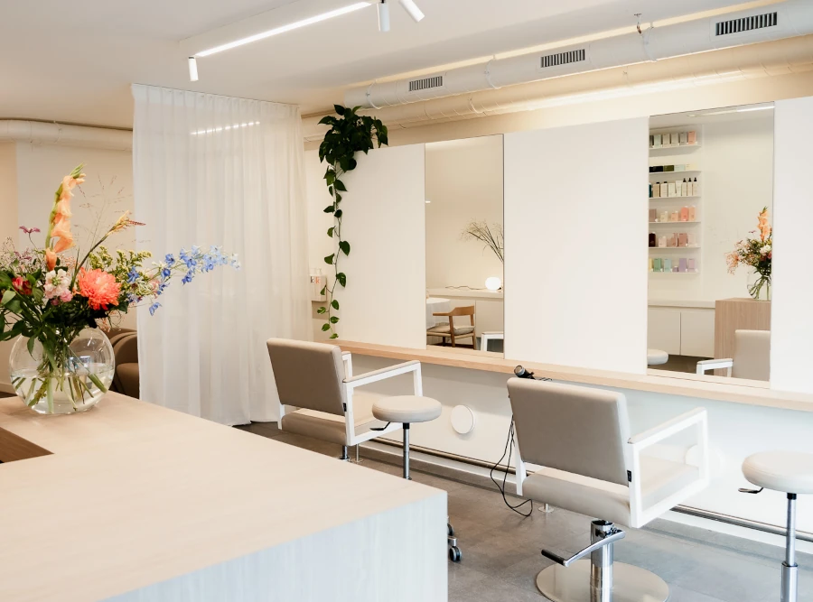 Het Bles kapsalon interieur